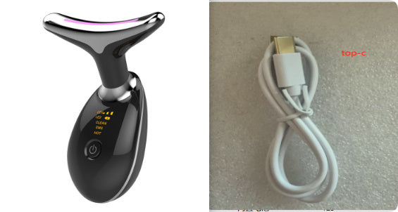 EMS Thermal face Lifting And Tighten Massager Electric Microcurrent Wrinkle Remover