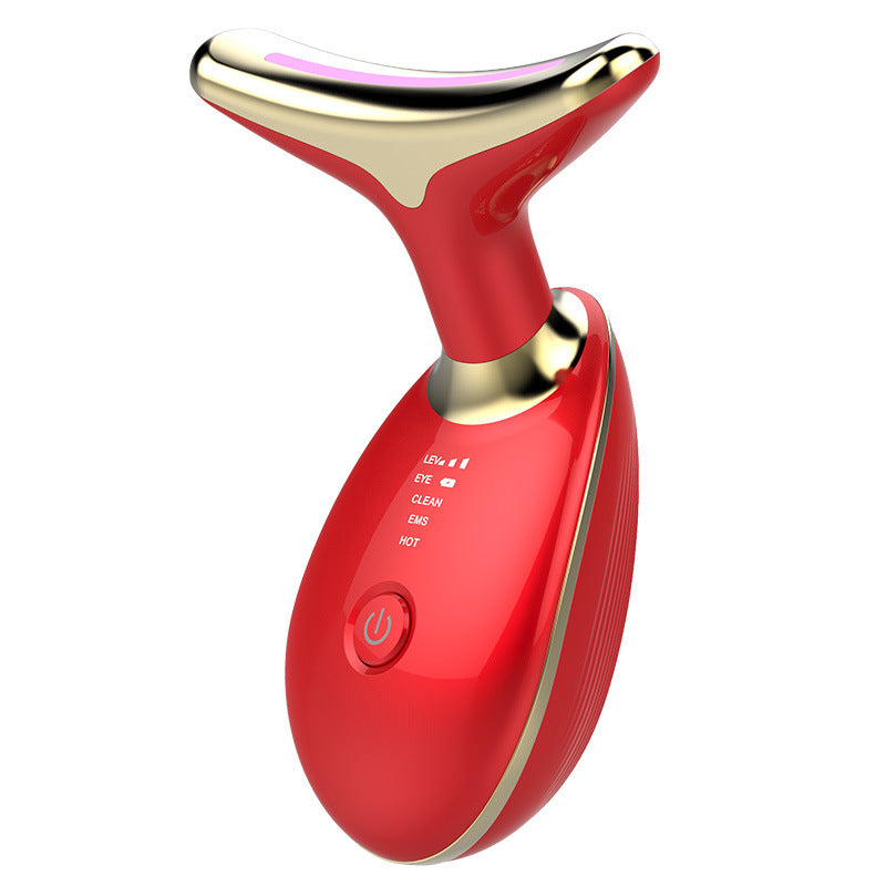EMS Thermal face Lifting And Tighten Massager Electric Microcurrent Wrinkle Remover